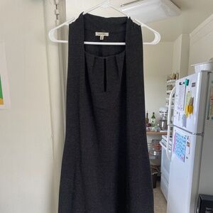 Flattering business casual medium weight dress